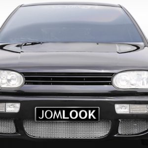 Debadged Grille Badgeless Grill VW JOM 1H6853653BOE 2 Bar VR6 - A5055422207617