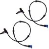 2 x Rear ABS Sensors PEUGEOT CITROEN 454558 Left & RIGHT with rear drums - A5055422220951