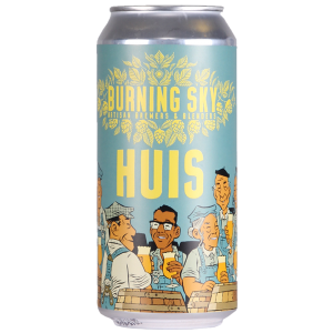 Burning Sky x Wild Beer Co x Duration x Beer Merchants Huis  44cl 4.5%