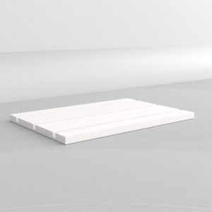 Jewellery Display Base. Short. White