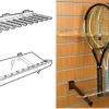 Racket Holder & Support Shelf – Slat Fix: Bottom support – 1000mm (W)