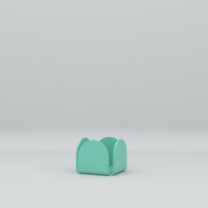 Small Stationery Holder. Spearmint Green