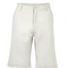 Weird Fish Rayburn Organic Cotton Flat Front Shorts Pearl Grey Size 42